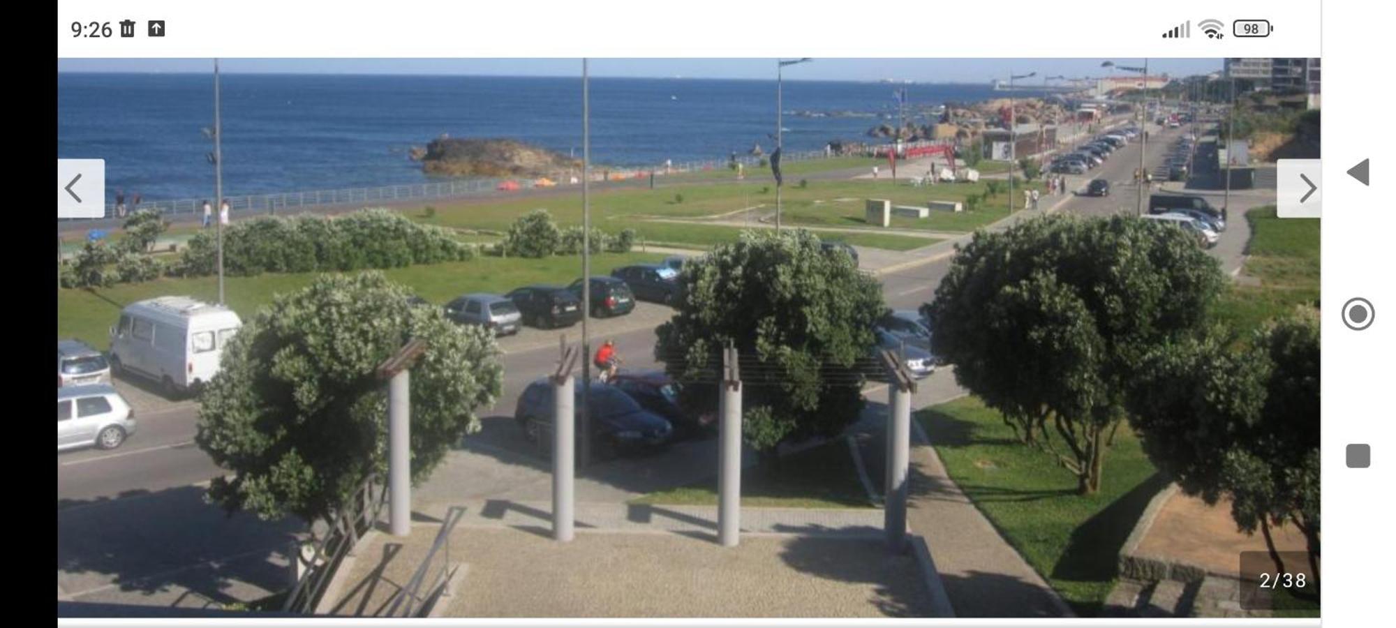 Oceanview Apartment On Beach Near Porto Vila Nova de Gaia Zewnętrze zdjęcie